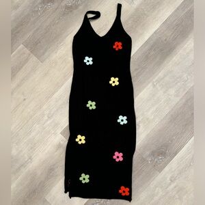 Knit Flower Dress